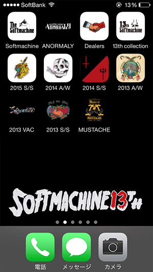 SOFTMACHINE 13th year anniversary Collection